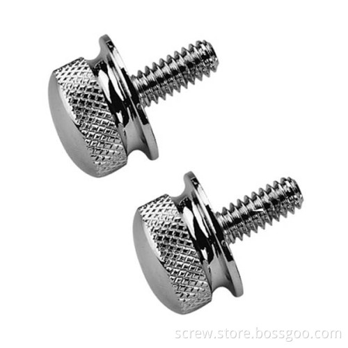Factory Stainless Steel aluminum Knurled Head Thumb Screw